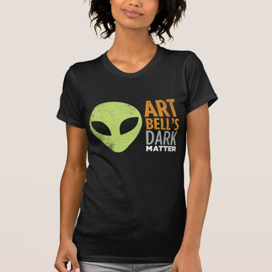 Kunst Bell's donkere materie (Alien Head) T-shirt (Voorkant)