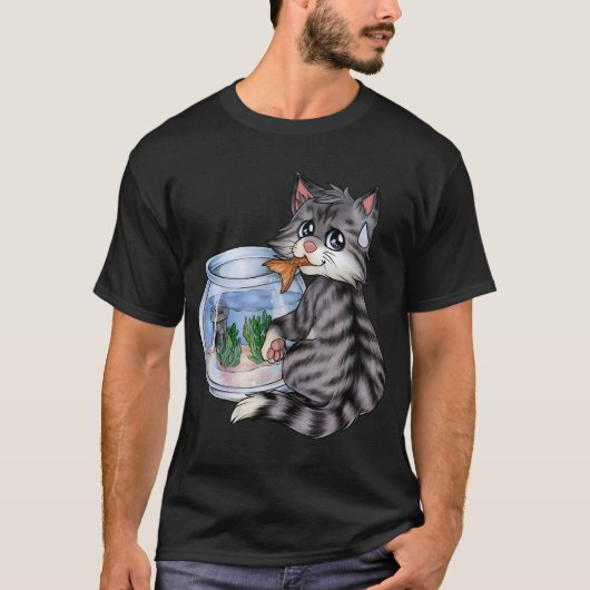 Kunst bij Fish creek pond T-shirt (Voorkant)