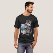 Kunst bij Fish creek pond T-shirt (Voorkant volledig)