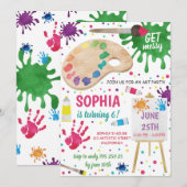 Kunst-boodschappenschildermeiden Kaart (Voorkant / Achterkant)