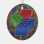 Kunst - Bouwstenen voor kinderen Keramisch Ornament (Links)