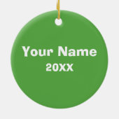 Kunst - Bouwstenen voor kinderen Keramisch Ornament (Achterkant)