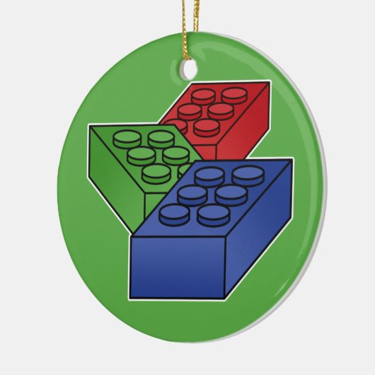 Kunst - Bouwstenen voor kinderen Keramisch Ornament (Links)