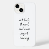 Kunst brandt de Soul iPhone case (Achterkant)