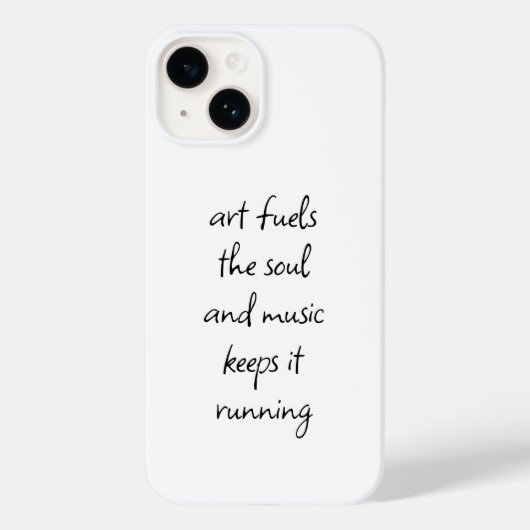 Kunst brandt de Soul iPhone case (Achterkant)