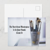 Kunst Briefkaart (Voorkant / Achterkant)