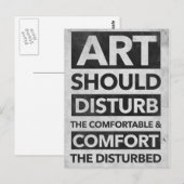 kunst briefkaart (Voorkant / Achterkant)