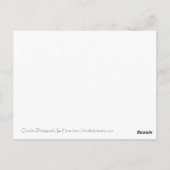 kunst briefkaart (Achterkant)