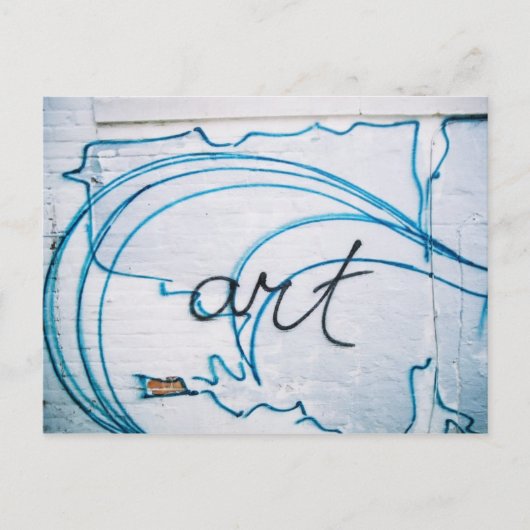 kunst briefkaart (Voorkant)