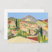 Kunst Briefkaart: De oude stad Vaison La Romaine Briefkaart (Voorkant / Achterkant)
