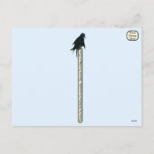 Kunst Briefkaart - Winter door Michalina Janoszank (Achterkant)