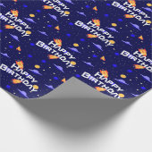 Kunst buiten de ruimte Buitenaardse aardbevingen Cadeaupapier (Hoek)