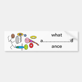 kunst bumpersticker