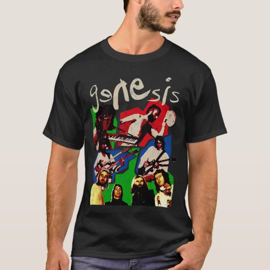 Kunst Cadeaubon Genesis Band T-shirt (Voorkant)