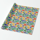 Kunst Cadeaupapier (Uitgerold)