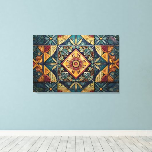 Kunst Canvas Afdruk (Insitu (Houten vloer))