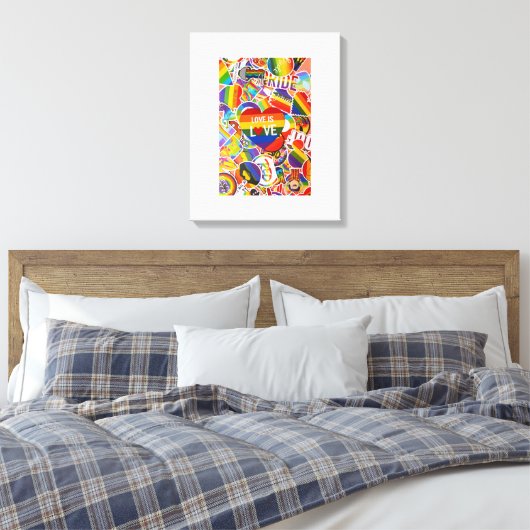 Kunst Canvas Afdruk (Insitu (Slaapkamer))