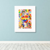 Kunst Canvas Afdruk (Insitu (Houten vloer))