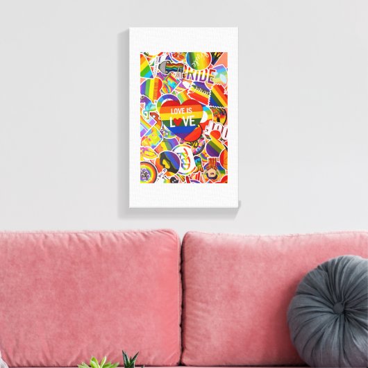 Kunst Canvas Afdruk (Insitu (Woonkamer))
