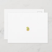 kunst, cirkel, evenement, bloemschikken, lettertyp briefkaart (Voorkant / Achterkant)