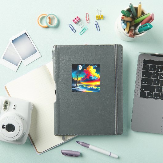 Kunst Cloud Scene Sticker (iPad Cover)