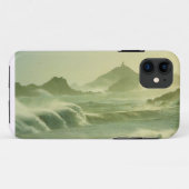kunst, Corsica, Les iles Sanguinaires misty Case-Mate iPhone Case (Achterkant (horizontaal))