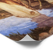  kunst, cowboy die zijn paard door NC Wyeth kijkt Poster (Hoek)