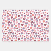 Kunst, Cupcakes patroon Inpakpapier Vel (Voorkant 2)