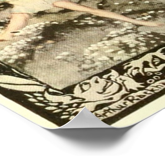 kunst "Dans of Spring" Arthur Rackham Poster (Hoek)