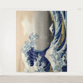  kunst de grote golf van kanagawa wandkleed (Voorkant)