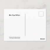  kunst : de kus briefkaart (Achterkant)