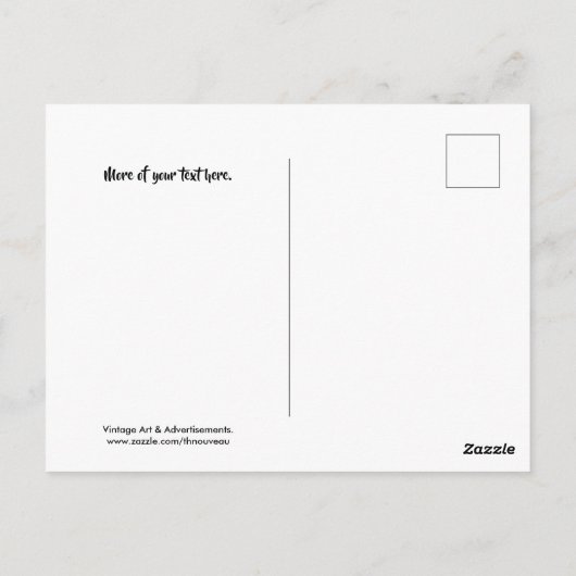  kunst : de kus briefkaart (Achterkant)