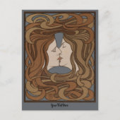  kunst : de kus briefkaart (Voorkant)