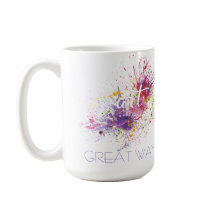 KUNST, de Spatters van de Verf, Geweldige manier o