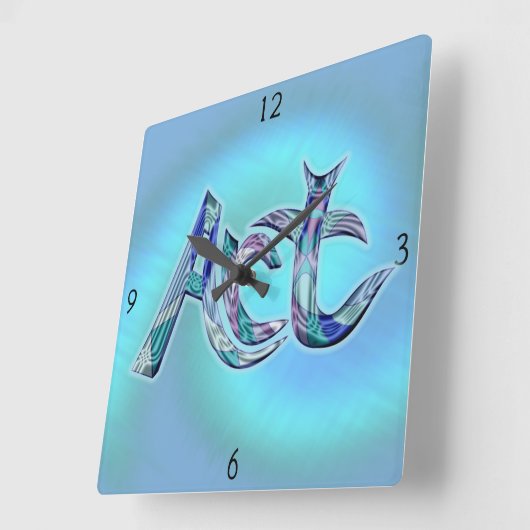 Kunst de Wandklok van het Wapenplein (Hoek)