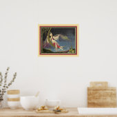 Kunst Deco Arabian Night Poster uit 1930 (Keuken)