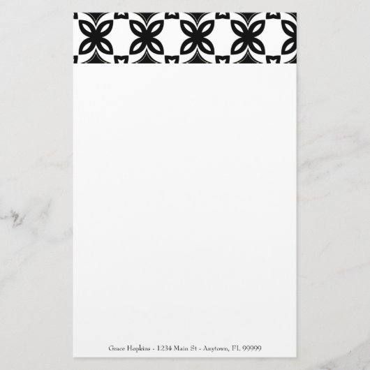 Kunst Deco Blooms - Speciaal papier (Voorkant)