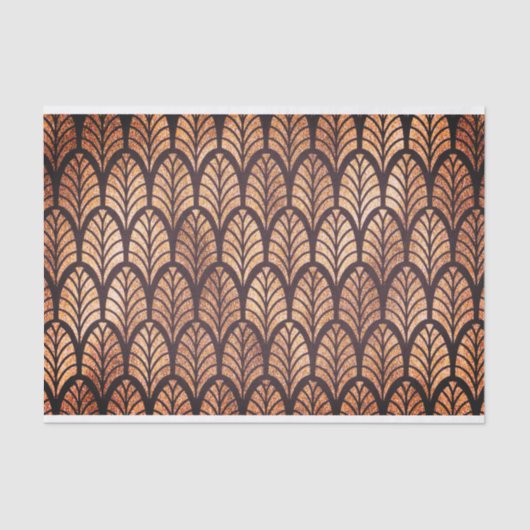 Kunst Deco Bronze - Weefselpapier Tissuepapier (Voorkant)