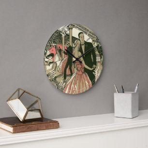 kunst deco bruilding, Pas getrouwd eerste dansdag Grote Klok