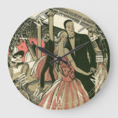  kunst deco bruilding, Pas getrouwd eerste dansdag Grote Klok (Voorkant)