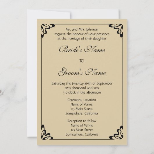  kunst deco bruilding, Pas getrouwd eerste dansdag Kaart (Achterkant)