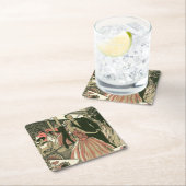 kunst deco bruilding, Pas getrouwd eerste dansdag Kartonnen Onderzetters (Insitu)