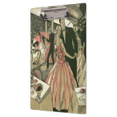 kunst deco bruilding, Pas getrouwd eerste dansdag Klembord (Links)