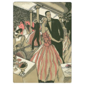  kunst deco bruilding, Pas getrouwd eerste dansdag Klembord (Achterkant)