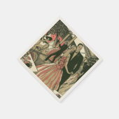 kunst deco bruilding, Pas getrouwd eerste dansdag Servet (Hoek)