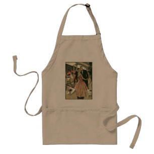 kunst deco bruilding, Pas getrouwd eerste dansdag Standaard Schort