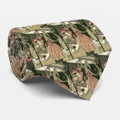 kunst deco bruilding, Pas getrouwd eerste dansdag Stropdas (Opgerold)