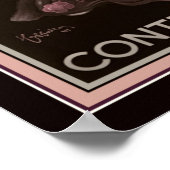 Kunst Deco Contratto Champagne Ad Poster 1930 (Hoek)