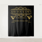 Kunst deco CREËER UW EIGEN foto-achterzijde Wandkleed (Voorkant)