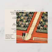 Kunst Deco, de Uitnodiging van de Berichtenwedden (Voorkant / Achterkant)